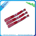 Festival Custom RFID Fabric Polyester Wristband for Event